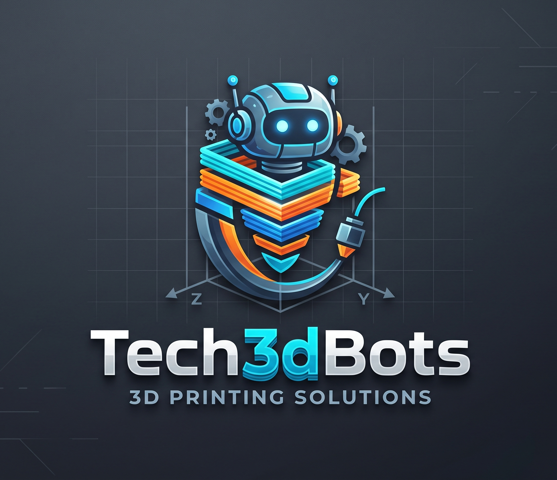 Tech3DBots logo